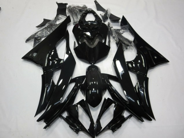 No.2 Gloss Black 2008-2016 R6 Motorcycle Fairing No.2 Gloss Black 2008-2016 R6 Motorcycle Fairing