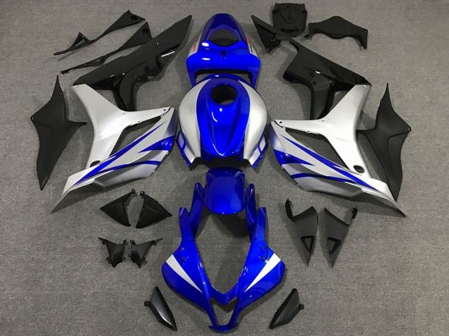 OEM Style Blue and Silver 2007-2008 CBR600RR Motorcycle Fairing OEM Style Blue and Silver 2007-2008 CBR600RR Motorcycle Fairing
