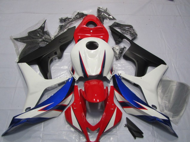 OEM White Red Blue Style Design 2007-2008 CBR600RR Motorcycle Fairing OEM White Red Blue Style Design 2007-2008 CBR600RR Motorcycle Fairing