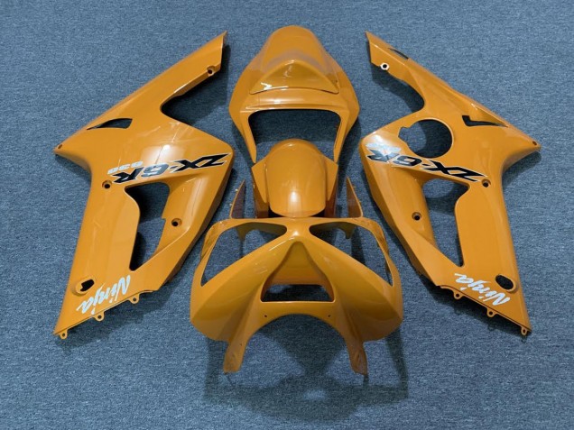 Orange 2003-2004 ZX6R Motorcycle Fairing Orange 2003-2004 ZX6R Motorcycle Fairing