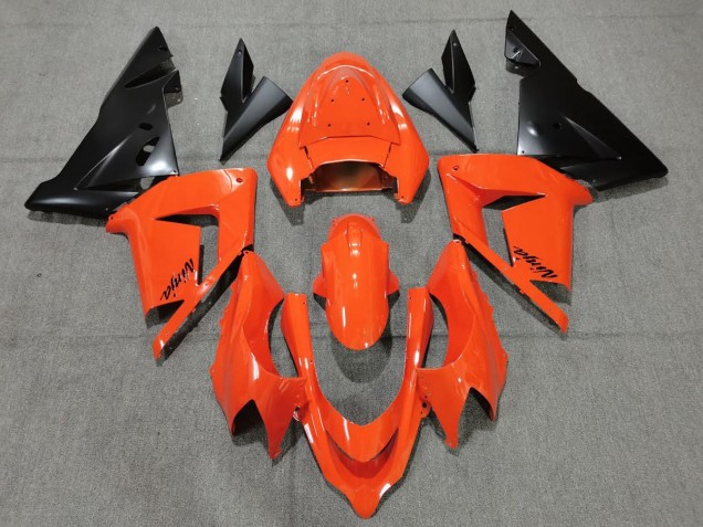 Orange Black 2004-2005 ZX10R Motorcycle Fairing Orange Black 2004-2005 ZX10R Motorcycle Fairing