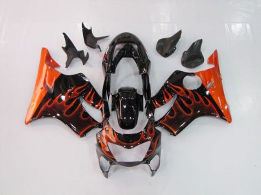 Orange Flame 1999-2000 CBR600 F4 Motorcycle Fairing