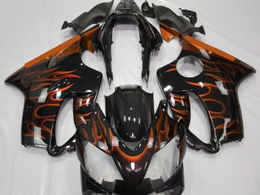 Orange Flame 2004-2007 CBR600 F4i Motorcycle Fairing