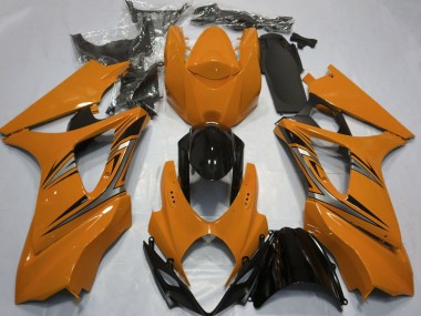Orange OEM Style 2007-2008 GSXR 1000 Motorcycle Fairing