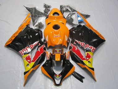 Orange Red Bull 2009-2012 CBR600RR Motorcycle Fairing