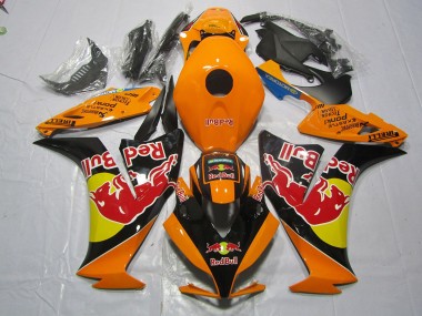 Orange Red Bull 2012-2016 CBR1000RR Motorcycle Fairing