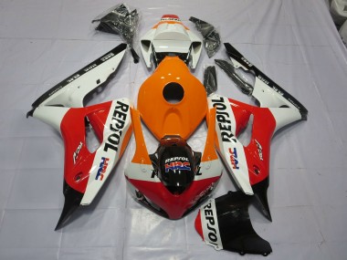 Orange Repsol 2006-2007 CBR1000RR Motorcycle Fairing