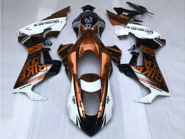 Orange & White Custom 2017-2023 CBR1000RR Motorcycle Fairing