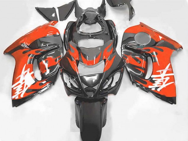 Orange and Grey 2008-2020 GSXR 1300 Hayabusa Motorcycle Fairing Orange and Grey 2008-2020 GSXR 1300 Hayabusa Motorcycle Fairing