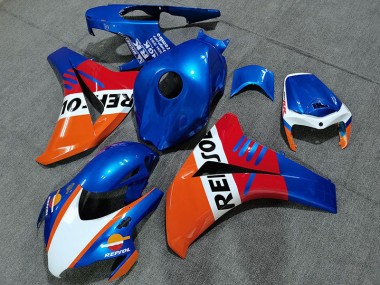 Pearl Blue Repsol Style 2008-2011 CBR1000RR Motorcycle Fairing