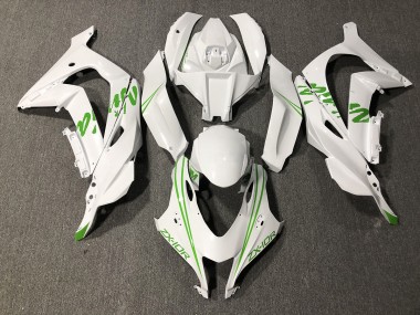 Pearl Green White Kawi 2016-2019 ZX10R Motorcycle Fairing