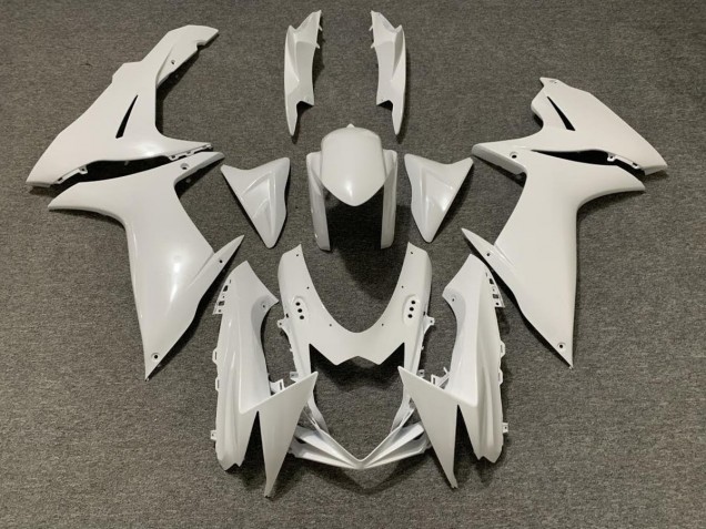 Pearl White 2011-2024 GSXR 600-750 Motorcycle Fairing Pearl White 2011-2024 GSXR 600-750 Motorcycle Fairing