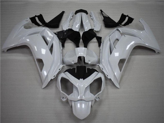 Pearl White 2012-2016 Ninja 650R Motorcycle Fairing Pearl White 2012-2016 Ninja 650R Motorcycle Fairing