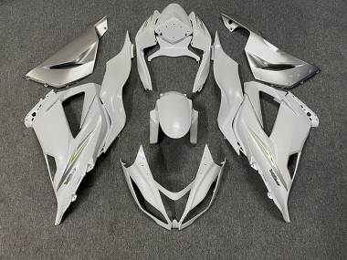 Pearl White 2013-2018 ZX6R Motorcycle Fairing
