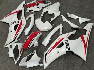 Pearl White Custom 2008-2016 R6 Motorcycle Fairing