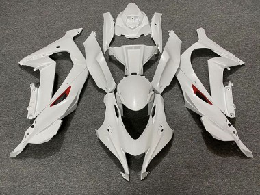 Pearl White Red Trim 2016-2019 ZX10R Motorcycle Fairing