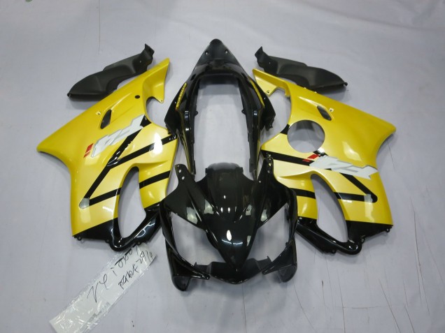 Pearl Yellow Gloss Black 2004-2007 CBR600 F4i Motorcycle Fairing Pearl Yellow Gloss Black 2004-2007 CBR600 F4i Motorcycle Fairing