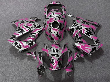 Pink Camo 2002-2012 VFR800 Motorcycle Fairing