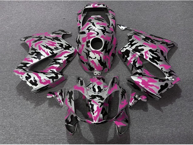 Pink Camo 2002-2012 VFR800 Motorcycle Fairing Pink Camo 2002-2012 VFR800 Motorcycle Fairing