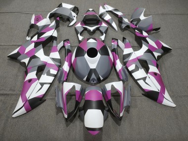 Pink Camo Plain 2008-2016 R6 Motorcycle Fairing