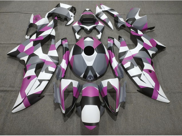 Pink Camo Plain 2008-2016 R6 Motorcycle Fairing Pink Camo Plain 2008-2016 R6 Motorcycle Fairing