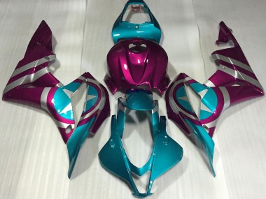 Pink Captain America 2007-2008 CBR600RR Motorcycle Fairing
