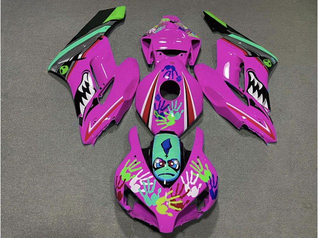 Pink Shark 2004-2005 CBR1000RR Motorcycle Fairing