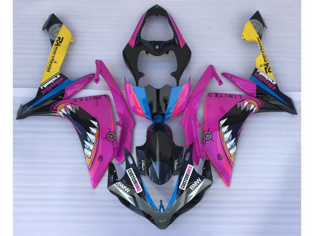 Pink Shark 2007-2008 R1 Motorcycle Fairing Pink Shark 2007-2008 R1 Motorcycle Fairing