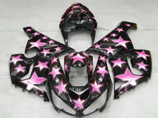 Pink Star 2005-2006 ZX6R Motorcycle Fairing
