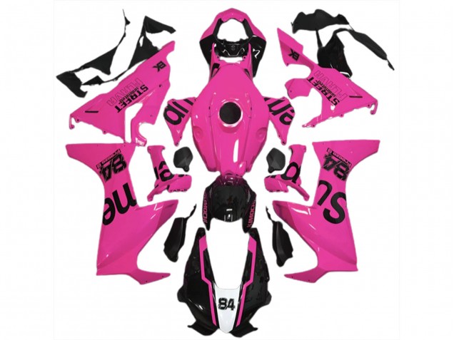 Pink Street Flava 2017-2023 CBR1000RR Motorcycle Fairing Pink Street Flava 2017-2023 CBR1000RR Motorcycle Fairing