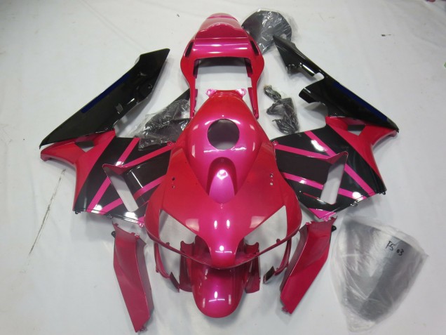 Pink and Black 2003-2004 CBR600RR Motorcycle Fairing Pink and Black 2003-2004 CBR600RR Motorcycle Fairing