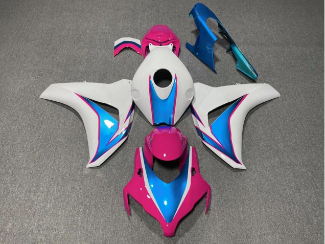 Pink and Blue Gloss 2008-2011 CBR1000RR Motorcycle Fairing Pink and Blue Gloss 2008-2011 CBR1000RR Motorcycle Fairing