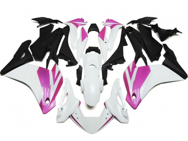 Pink and White Gloss 2011-2014 CBR250RR Motorcycle Fairing Pink and White Gloss 2011-2014 CBR250RR Motorcycle Fairing
