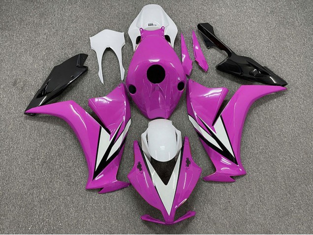 Pink with White 2012-2016 CBR1000RR Motorcycle Fairing Pink with White 2012-2016 CBR1000RR Motorcycle Fairing