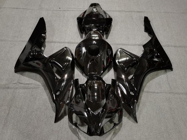 Plain Gloss Black 2006-2007 CBR1000RR Motorcycle Fairing Plain Gloss Black 2006-2007 CBR1000RR Motorcycle Fairing