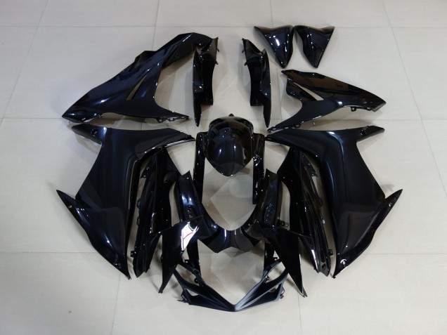 Plain Gloss Black 2011-2024 GSXR 600-750 Motorcycle Fairing Plain Gloss Black 2011-2024 GSXR 600-750 Motorcycle Fairing
