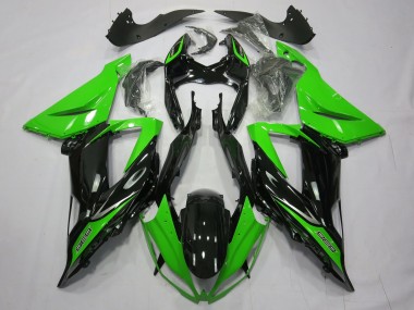 Plain Gloss Black Green 2013-2018 ZX6R Motorcycle Fairing