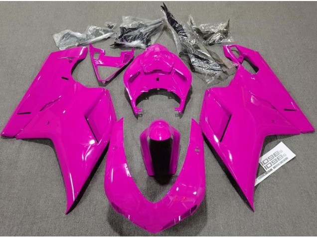 Plain Gloss Pink 2007-2014 Ducati 848 1098 1198 Motorcycle Fairing Plain Gloss Pink 2007-2014 Ducati 848 1098 1198 Motorcycle Fairing