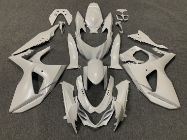 Plain Gloss White 2009-2016 GSXR 1000 Motorcycle Fairing