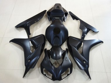 Plain Matte Black 2006-2007 CBR1000RR Motorcycle Fairing