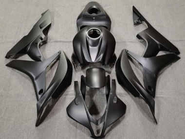 Plain Matte Black 2007-2008 CBR600RR Motorcycle Fairing