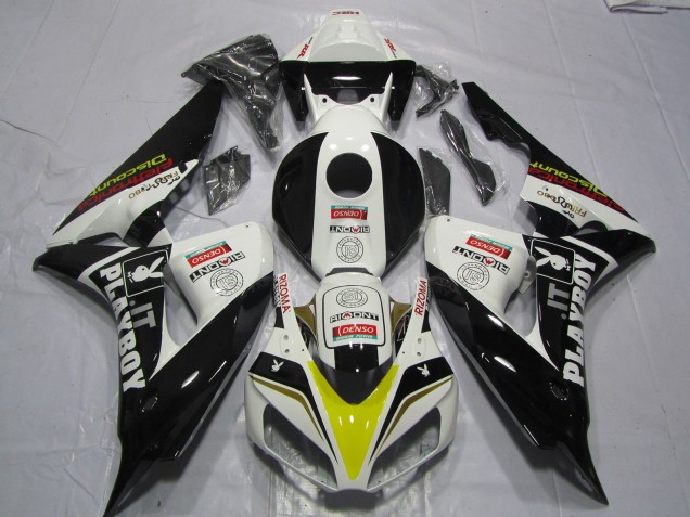 PlayBoy Style 2 2006-2007 CBR1000RR Motorcycle Fairing PlayBoy Style 2 2006-2007 CBR1000RR Motorcycle Fairing