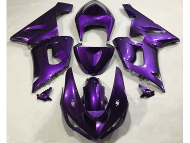Purple 2005-2006 ZX6R Motorcycle Fairing
