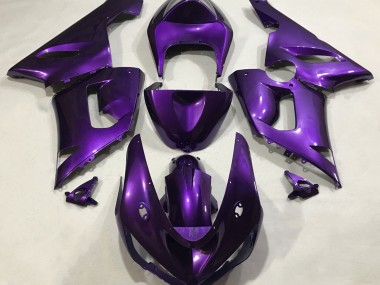 Purple 2005-2006 ZX6R Motorcycle Fairing
