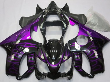 Purple Flame 2001-2003 CBR600 F4i Motorcycle Fairing
