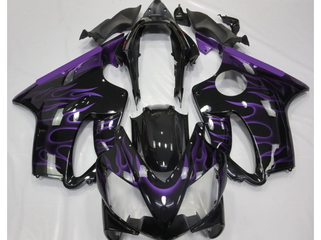 Purple Flame 2004-2007 CBR600 F4i Motorcycle Fairing Purple Flame 2004-2007 CBR600 F4i Motorcycle Fairing
