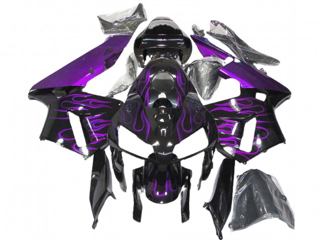 Purple Flame 2005-2006 CBR600RR Motorcycle Fairing Purple Flame 2005-2006 CBR600RR Motorcycle Fairing