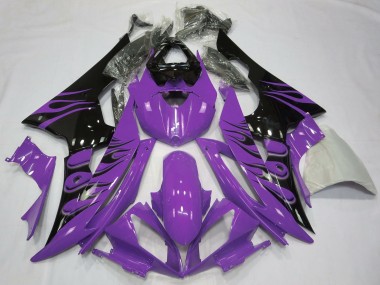 Purple Flame Style 2008-2016 R6 Motorcycle Fairing