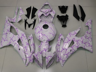 Purple Lighting 2008-2016 R6 Motorcycle Fairing