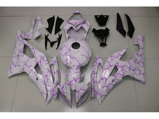 Purple Lighting 2008-2016 R6 Motorcycle Fairing Purple Lighting 2008-2016 R6 Motorcycle Fairing